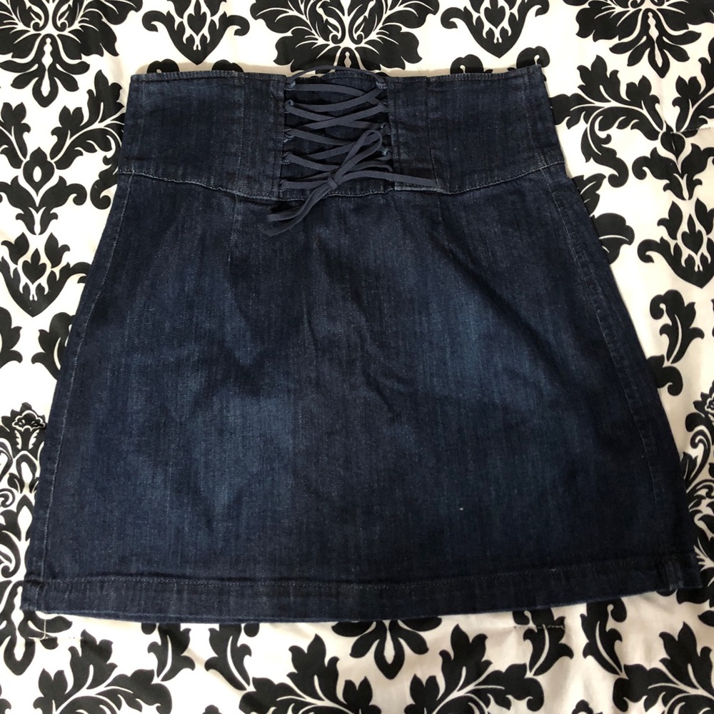 Express denim skirt
